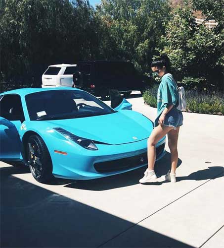 Kylie Jenner car